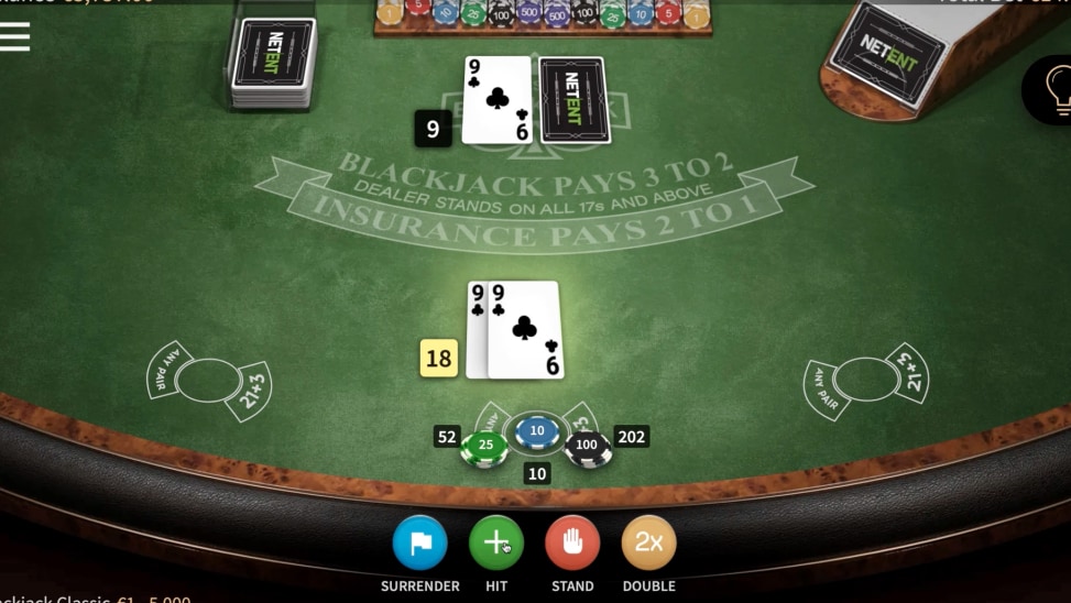 blackjack app